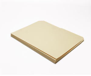 10 PT LC Letter Non Reinforced Straight Cut 1/2" Tab