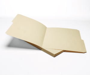 10 PT LC Letter 1/2 Cut Non Reinforced